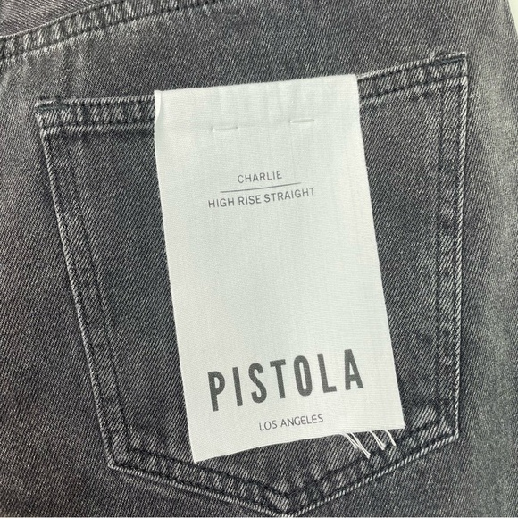 Pistola Black Straight Leg Jeans - Picture 10 of 13